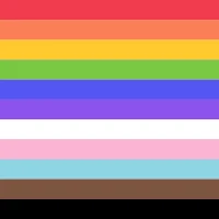 Pride rainbow colors